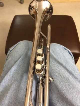 King Silver Flair trumpet,  Early 1970s Vintage. 6