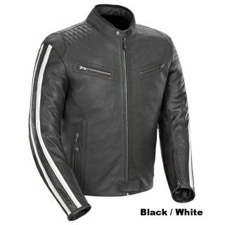 2018 Joe Rocket Rocket Vintage Mens Leather Motorcycle Jacket - Pick Size/Color 3