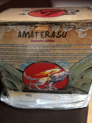 Amatersu Exclusive Edition Okami 1/4 Scale Rare 9