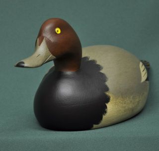 Darkfeather Freedman Mason Style Premier Grade REDHEAD DRAKE duck decoy 6