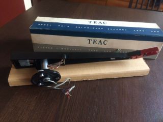 Vintage long tonearm,  boxed 4