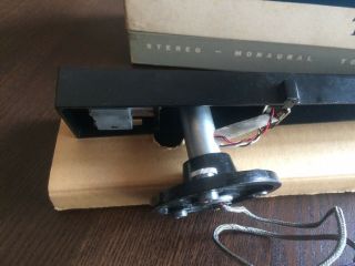 Vintage long tonearm,  boxed 5