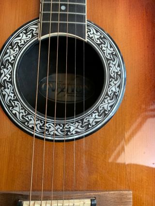 Vintage OVATION 6 String Acoustic Electric Guitar Model: 1617 3