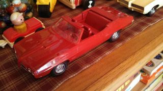 1970 MPC PONTIAC GTO CONVERTIBLE PROMO CAR RED 3