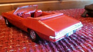 1970 MPC PONTIAC GTO CONVERTIBLE PROMO CAR RED 5