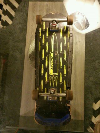 Santa Cruz (?) Bullet Complete Skateboard w/ Independent Truck Co Trucks 2