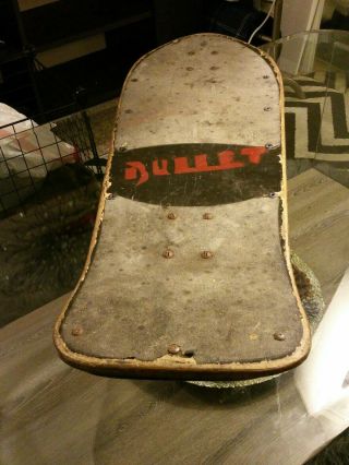 Santa Cruz (?) Bullet Complete Skateboard w/ Independent Truck Co Trucks 7