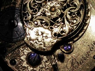English Pair Case Verge Fusee Pocket Watch by John Barwise 7