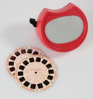 Vintage View - Master Viewer And 2 Showreel Discs Viewmaster