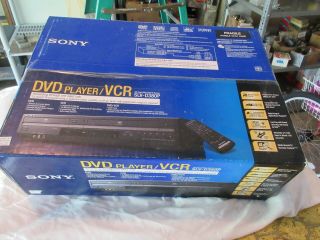 Sony,  Dvd Player,  Vcr,  Slv - D380p,  Vintage,  Nib