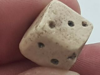 Fantastic Extremely Rare Ancient Roman Dice.  3,  9 Gr.  10x10.  5 Mm