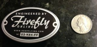 Sdcc 2014 Firefly Button Very Rare From The Fox Booth As A Promotional Item Rare