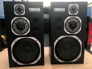 Vintage Yamaha Ns - 1000m Studio Monitors Weight 69 Lb Each