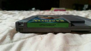 Little Samson Nintendo NES Rare Authentic Cart 3