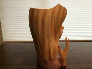 RARE 1960s BRINN’S “LOVE” Lady Head Vase 5