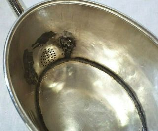 OLD Antique GEORGE III STERLING SILVER TEAPOT & TRIVET STAND Digby Scott HOLLAND 10