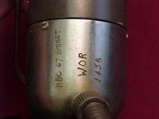 VINTAGE RCA MODEL 77 - D RIBBON MICROPHONE NBC STUDIO ESTATE ITEM 10