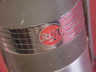 VINTAGE RCA MODEL 77 - D RIBBON MICROPHONE NBC STUDIO ESTATE ITEM 3