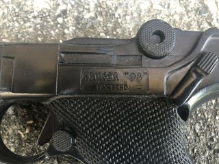 Vintage Kruger 98.  12 Caliber Pistol Cap Old Toy Gun Rare Orange Tip 3