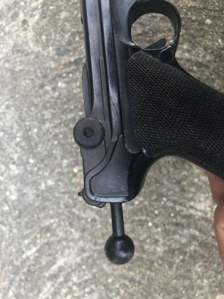 Vintage Kruger 98.  12 Caliber Pistol Cap Old Toy Gun Rare Orange Tip 5