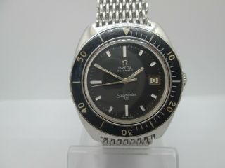 Vintage Omega Seamaster 120m Date Stainless Steel Automatic Mens Diver Watch