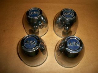 Vintage Nos Af/x Afx Center Caps Mag Wheels Gasser Wheels Set Of 4