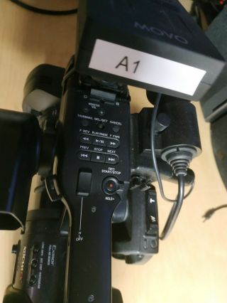 Sony ex3 Professional Broadcast Video Camera 3 hours use READ RARE 8
