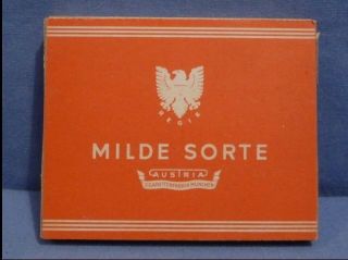WWII Era German Pack of 10 Cigarettes,  MILDE SORTE, 2