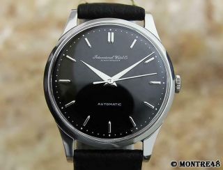 Iwc International Watch Co Cal 853 Rare Men Auto 35mm Swiss Made Watch Je51