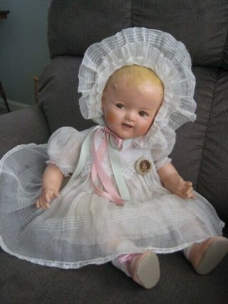 Shirley Temple As A Baby Composition Doll 19 ,  Clothes,  Cryer
