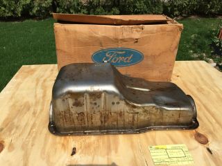 Vintage 1970 Nos Stock Ford Boss 302 Baffle Oil Pan In The Box D0zz - 6675 - A