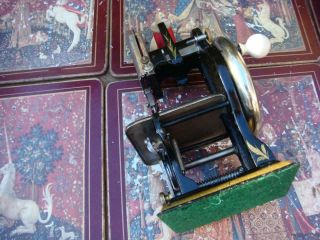 Antique Old Vintage Victoria 1880s DORMAN LockStitch Sewing Machine See Video 5