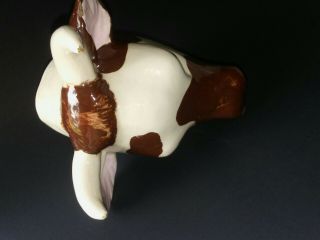 Vintage Ceramic Cow Head Wall Mount Towel Apron Holder Horns Such Soulful Eyes 4