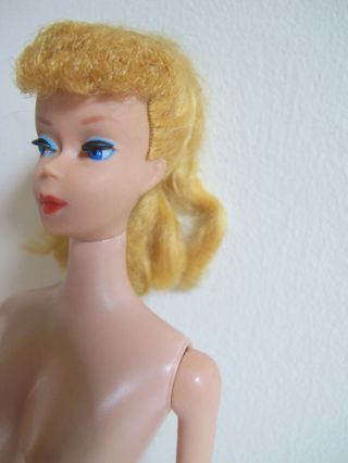 Barbie Vintage 3/4 Transition Blonde Ponytail Doll,  ALL NO REPAINT EUC 3