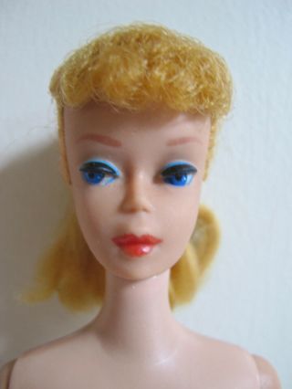 Barbie Vintage 3/4 Transition Blonde Ponytail Doll,  ALL NO REPAINT EUC 4