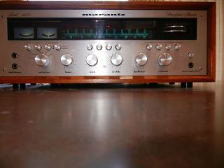 VINTAGE MARANTZ 2270 STEREO RECEIVER.  Owned for years,  re - capped 3