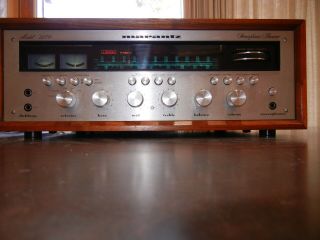 VINTAGE MARANTZ 2270 STEREO RECEIVER.  Owned for years,  re - capped 7