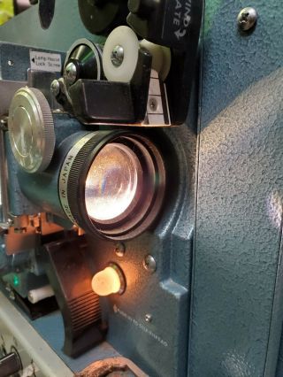 Vintage EIKI Model RT - 0 16mm Movie Film Reel Sound Projector,  Great 7