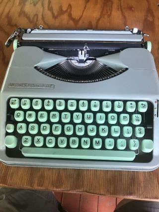 Antique 1952 Hermes Rocket Vintage Typewriter