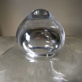 Vintage Clear Glass Cloche Dome Display Diorama Terrarium Apothecary With Base 7