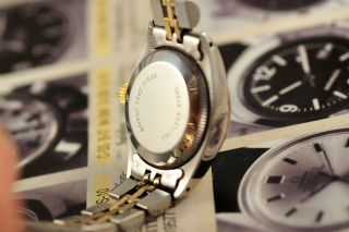 Vintage Swiss Rolex Ladies Oyster 6719 18K Gold & S.  Steel Watch 1980´s 11