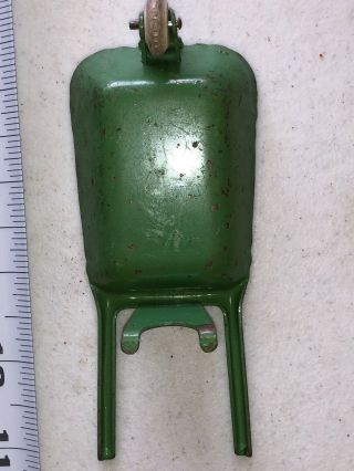 Arcade Kenton Toy Green Wheel Barrel Cast Iron Antique Vintage 3