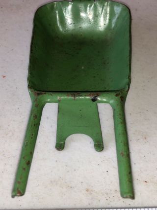 Arcade Kenton Toy Green Wheel Barrel Cast Iron Antique Vintage 4