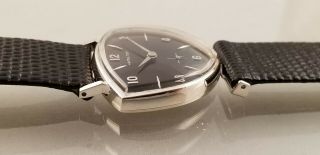 HAMILITION THOR GENTS RARE 10K W.  G.  F.  BLACK DIAL ORG BOX VERY 1960s 4