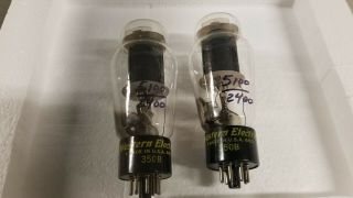 Pair Vintage Western Electric 350b Amplifier Tube