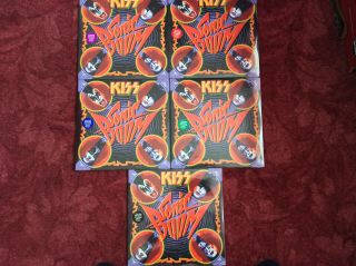 Kiss Sonic Boom Set Of 5 Coloured Vinyls - & - Very Rare