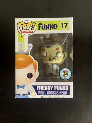 FUNKO POP 2013 SDCC 1/12 FREDDY FUNKO BLOODY RV WALKER.  FUNKO FUNDAYS.  RARE 2