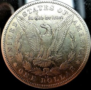 Wow: 1889 CC Morgan Silver Dollar Rare Key Date Carson City VF/XF 7