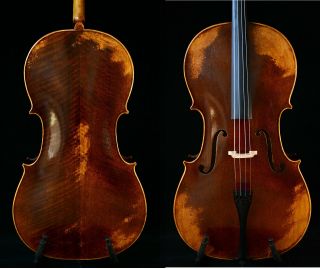 Ole Cello? No Antiqued Oil Varnish Cello Stunning Sound
