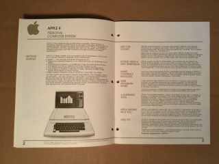 Vintage Apple II Brochures from 1978 - 1980 2
